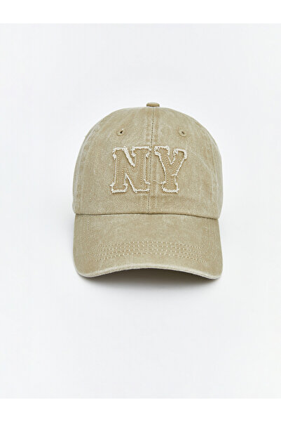 LC Waikiki Vizyon New Season Ny Embroidered Women's Gabardine Cap Hat