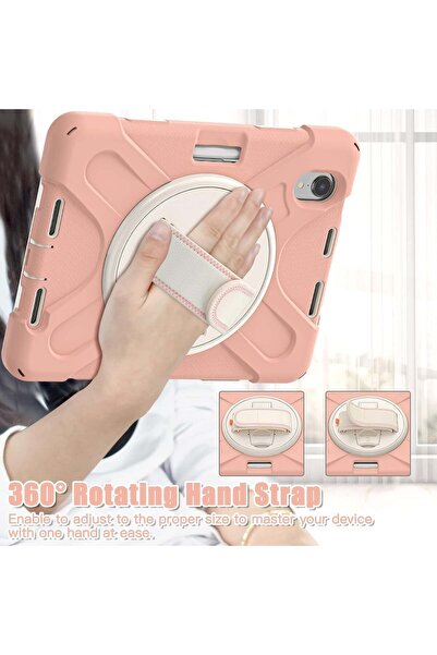 SIGLOO Husă Clamshell cu Suport Creion Stand Anti-Șoc Apple iPad Mini 7/6 8.3...