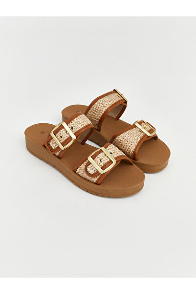 LC Waikiki Peak New Season Double Strap Women's Slippers