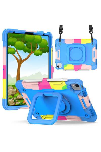 SIGLOO Husă Clamshell pentru Apple iPad Air 11 Air 5 Air 4 10.9 inch Rainbow ...