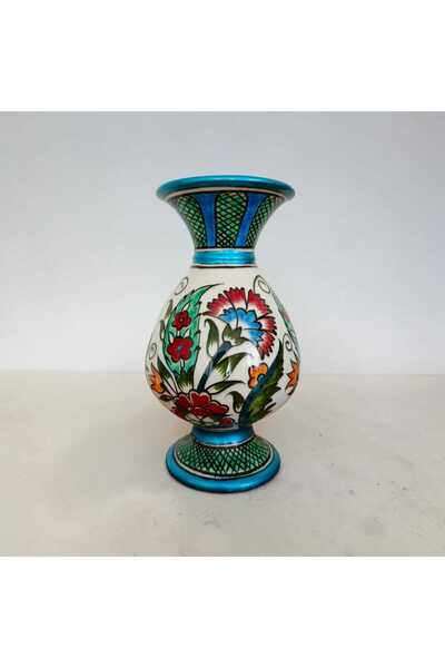 sema çini Handmade 20 cm Hyacinth Vase0