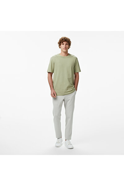 Nautica Erkek Gri Slim Fit Pantolon