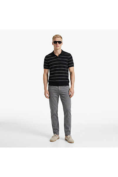 Nautica Erkek Gri Slim Fit Pantolon