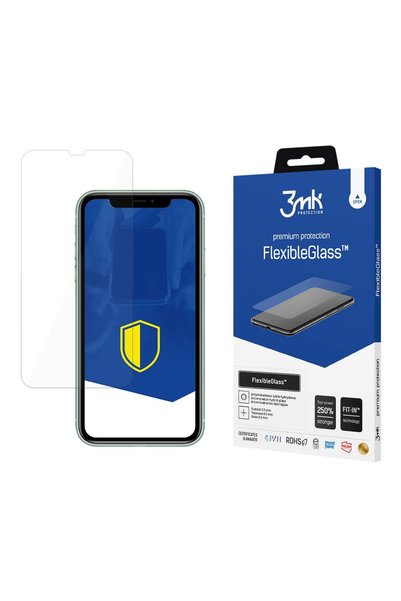 3MK Гъвкаво стъкло за Apple iPhone 11 Защита на екрана от стъкло с висока