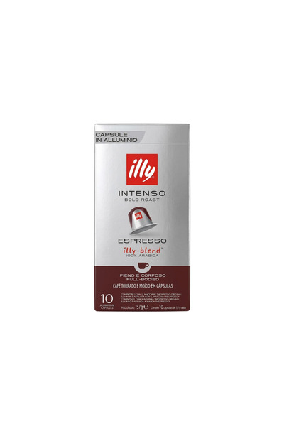 illy Intenso Capsule Aluminiu Import Italia, 10 Buc, Compatibile Nespresso, G...