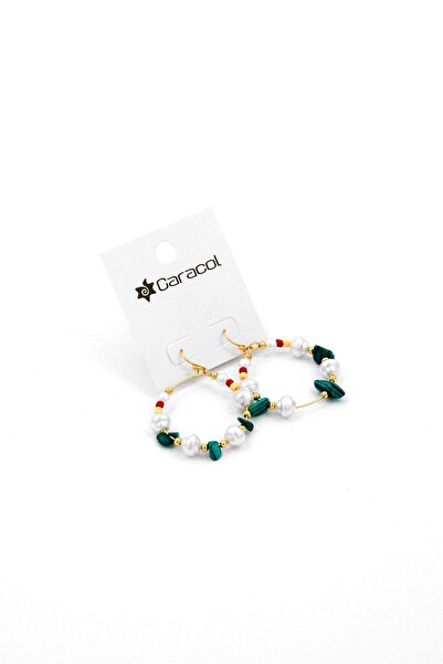 Casa Caracol Women Fashion Hoop Earning, Multicolor
