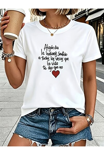 LİNA06 Women's T-shirt, Spanish Text "Someday, You Will Understand That Every...