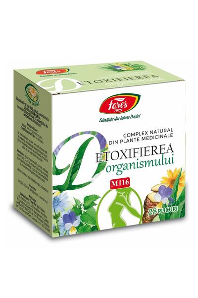 Fares Detoxifierea Organismului (M116) 28 plicuri