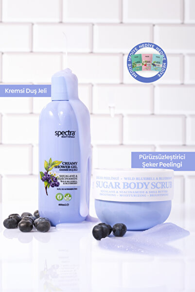 Spectra Care Blueberry&Wild Bluebell 2'li Vegan Bakım Seti - Kremsi Duş Jeli ...