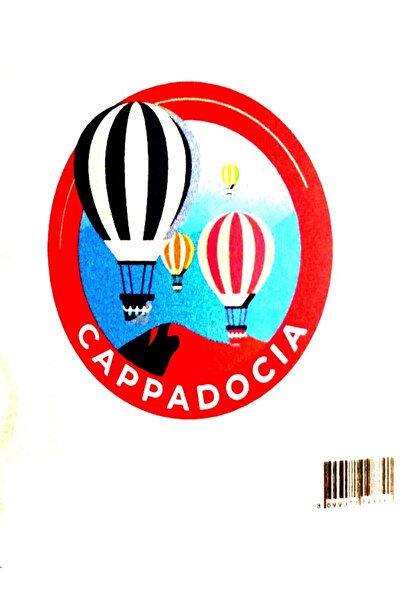 ekstrafix The Sticker Story Cappadocia Tss0794 Personification Sticker - 2 Pi...