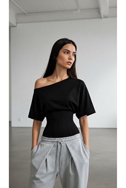 Lrscollection بلوزة يارادا كورسيللي بأكمام قصيرة
