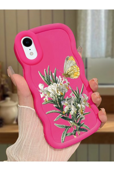 Hontinga حافظة متوافقة مع هاتف iPhone XR، حافظة حماية للكاميرا من السيليكون ا...