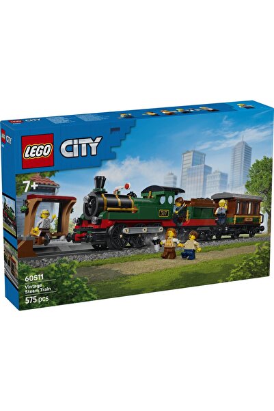 LEGO ® City - Tren cu aburi vintage (60511)