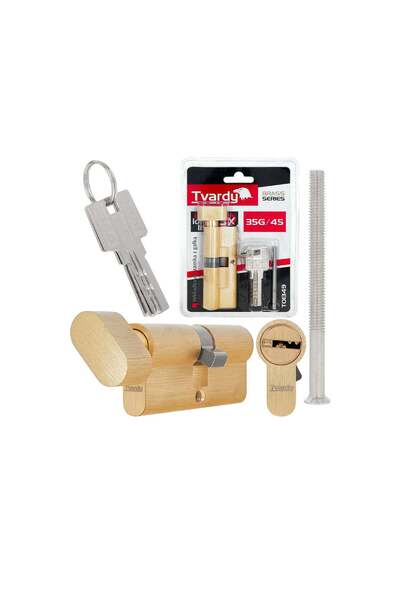 Tvardy Cilindru din aluminiu și alamă, 35g/45, T01349
