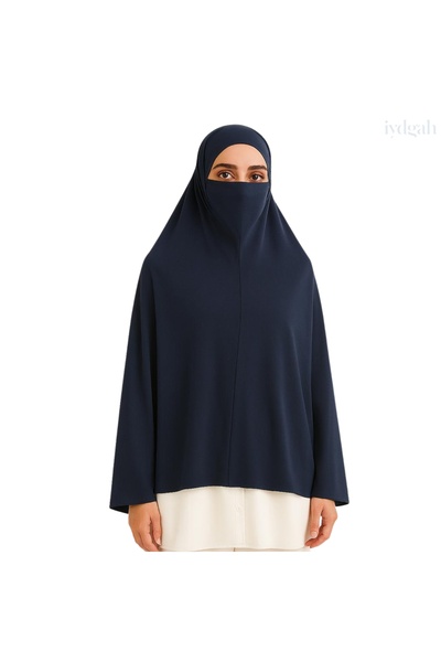 IYDGAH غطاء صلاة سوفليه (5XL) - وشاح عملي جاهز للارتداء مع حجاب تربان - غطاء ...