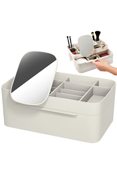 varioshop ® Cosmetic Organizer, with spacious drawer, detachable compartments...