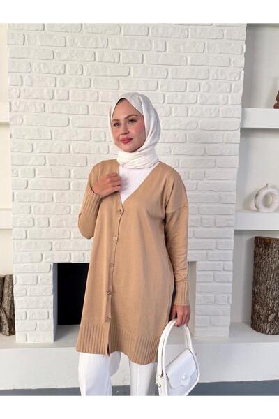 ŞG Şulegiyim Women's Hijab Knitwear Cardigan