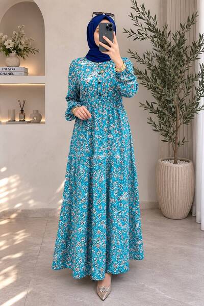 azra fashion tesettür elbise