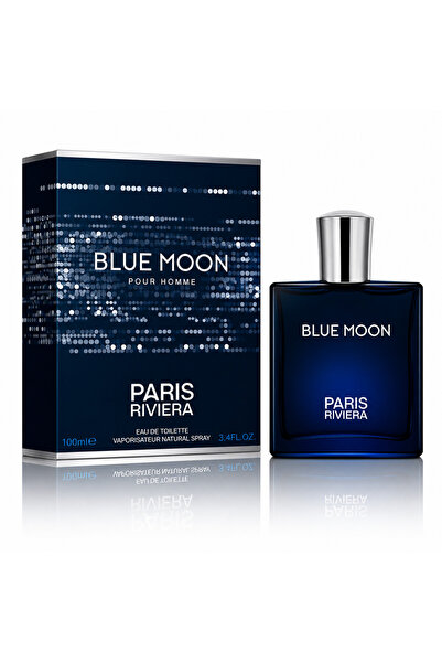 Paris Riviera Apă de toaletă pentru bărbați Blue Moon Pour Homme, 100 ml, Par...