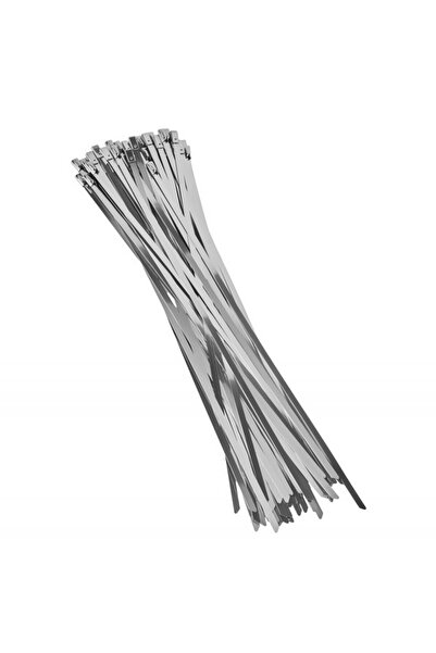 Kraft&dele Set de 100 coliere metalice pentru fixarea cablurilor și furtunuri...