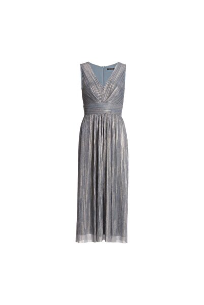Swing Rochie de cocktail pentru femei 5AK07900 Argintie