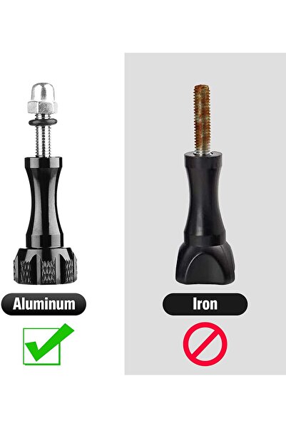 fimtech Tüm Aksiyon Kameralar ile Uyumlu Metal Bağlantı Vidası