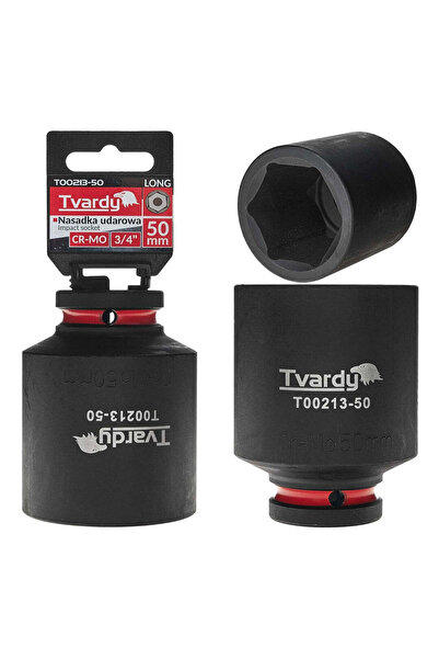 Tvardy Cheie tubulară de impact cu 6 puncte 3/4 ", 50 mm, Cr-Mo, T00213-50