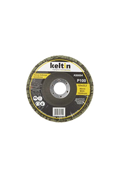 Keltin Disc abraziv lamelar, P100, 125 mm, K00004