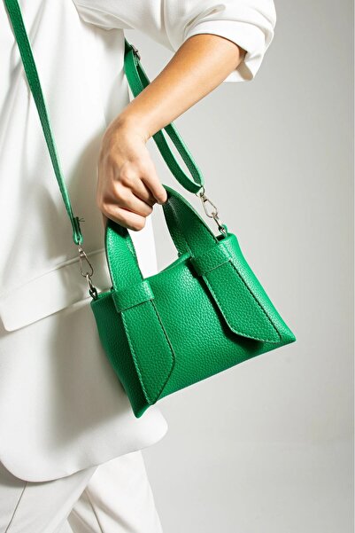 MAC&MOS Women's green hand and shoulder bag