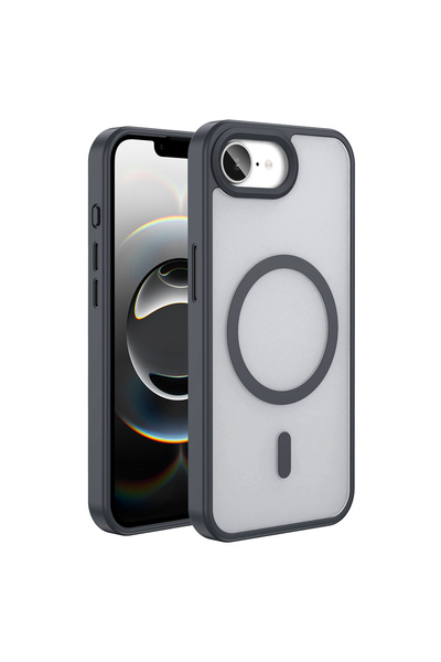 Giz Story iPhone 17E Case Magsafe Supported Camera Raised Silicone Matte Anti...