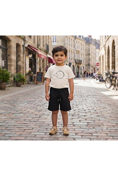 JABBER Written Shorts and T-Shirt Summer Boys' Set