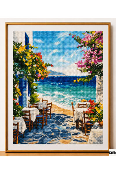 DNZt 5D Diamond Painting 30x40 cm Elmas Mozaik Boncuklu Taşlı Goblen Pano Tab...