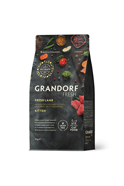 Grandorf Qurandorf Dry Food for Cats Fresh Lamb Flavor for Kittens 2kg