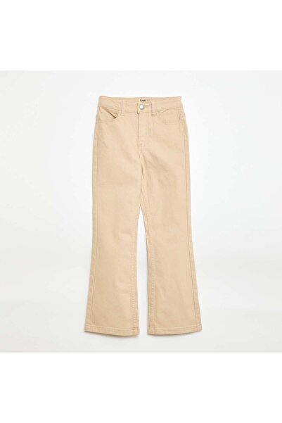 KIABI Classic flared jeans BEIGE