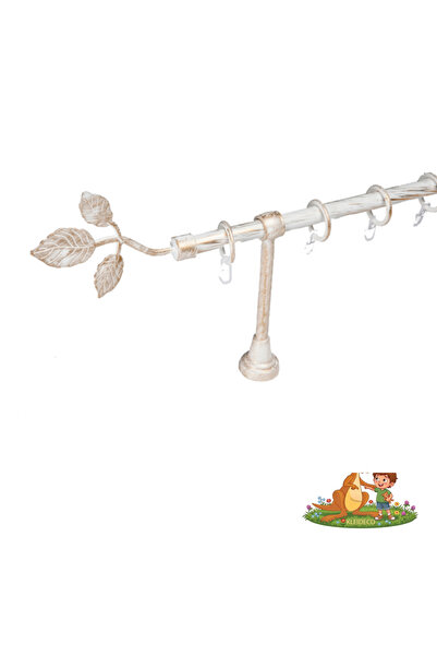 KLEIDECO Simple curtain rail INOVATION, Plastic, Diameter 16 mm, NOKIA ends, ...