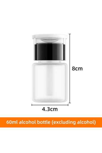 choice2 60ML ZOERAX 60/150/250ml Empty alcohol bottles Refillable Press Pump ...