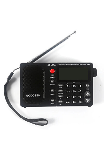 Choice 2024 NEW QODOSEN SR-286 FM/LW/MW/SW Radio Receiver 18650 Battery