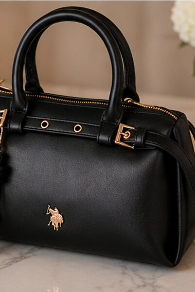 U.S. Polo Assn. USPA BOSTON BAG US6578,BLACK