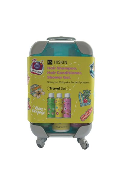 HiSkin For Kids Travel Set (Shampoo Conditioner Shower Gel)