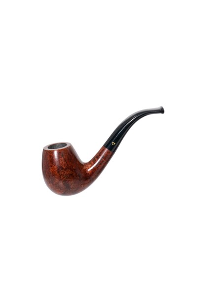 Şahin Sarı Yıldız Mod Cha 38 9mm. Filtreli Akrilik Saplı Pipo 247811