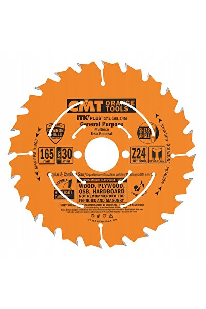 CMT Disc de tăiere longitudinală pentru lemn stratificat 160 x 20 mm 24Z 271....