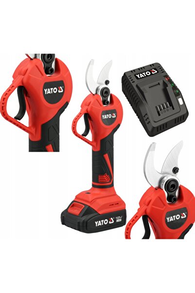 VOREL by YATO Foarfecă electrică fără perii 18V, acumulator 2Ah, încărcător, ...