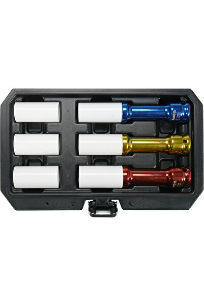 VOREL by YATO YATO Set de chei tubulare lungi de impact pentru jante aliaj 1/2