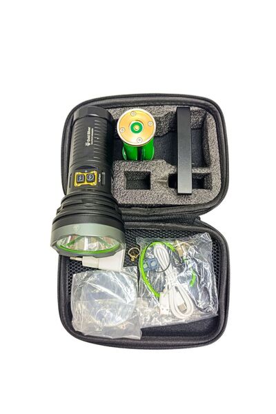 GoldSilver Gold Silver GS-14200 Profesyonel Şarjlı El Feneri 50W 5000 Lümen -...