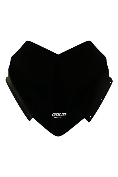 GOUP MOTO Yamaha XMAX 250 / 400 2014-2017 Spor Ön Cam Siyah 32 cm