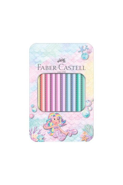 Faber Castell Faber-Castell Kuru Boya Kalemi Sparkle Jumbo 10 Renk 5171210910000