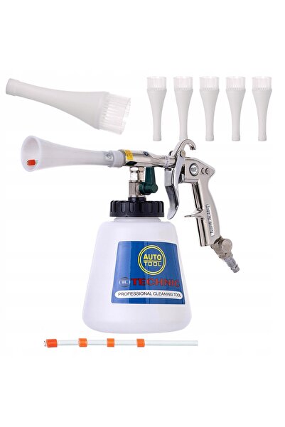 TC Technic Pistol pneumatic pentru curățarea tapițeriei auto + 6 duze