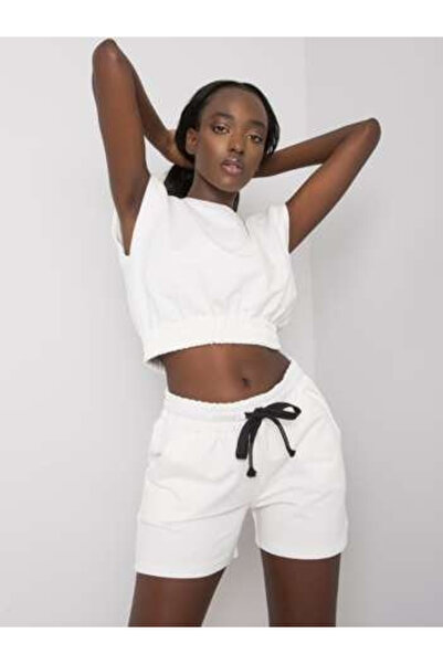 rue parıs Compleu Dama Mini, Dreapta, RUE PARIS, Alb Casual Model HG-KM5447.14X