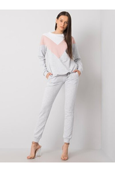 rue parıs Compleu Dama, RUE PARIS, Bumbac, Maneca lunga, Roz, model RV-KM6715...