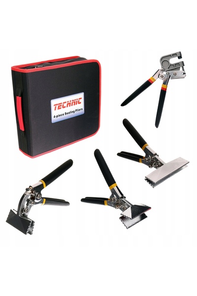 TC Technic SZCZYPCE BLACHARSKIE DEKARSKIE 3 BUCĂȚI + FELCARKA SET CU 4 MĂNUȘI...